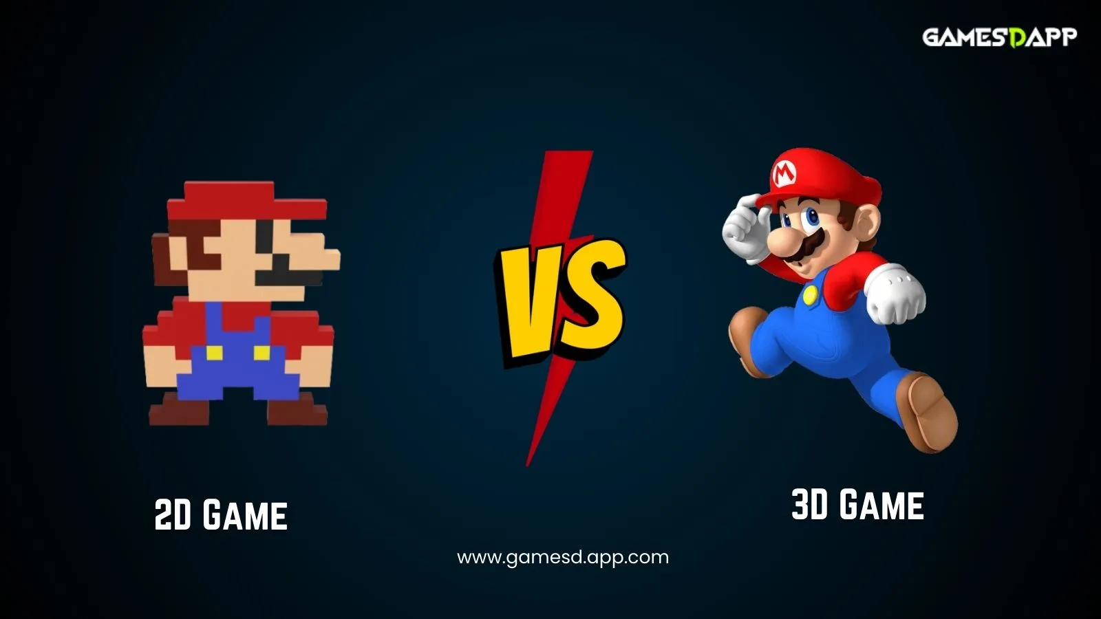 2D vs 3D Game Development - A complete guide to understand the difference.